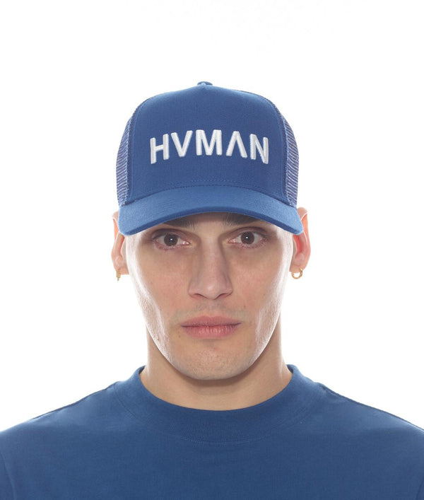 HVMAN BY CULT HVMAN MESH TRUCKER CAP (CLASSIC BLUE)