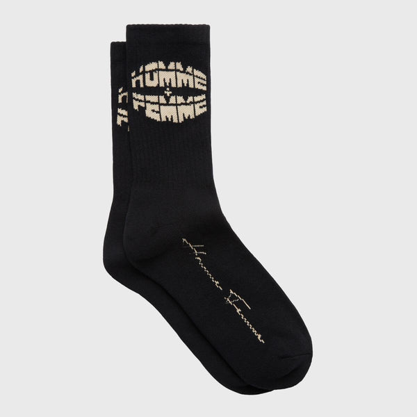 HOMME FEMME Logo Socks (BLACK)