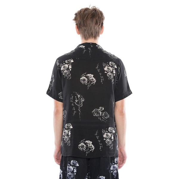 Cult of Individuality CAMP SHORT SLEEVE WOVEN (THORNS)