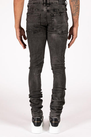 SERENEDE Charcoal Jeans (COATED)