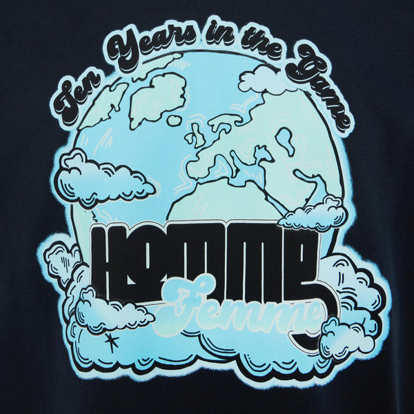 HOMME FEMME The Clouds Tee (BLACK)