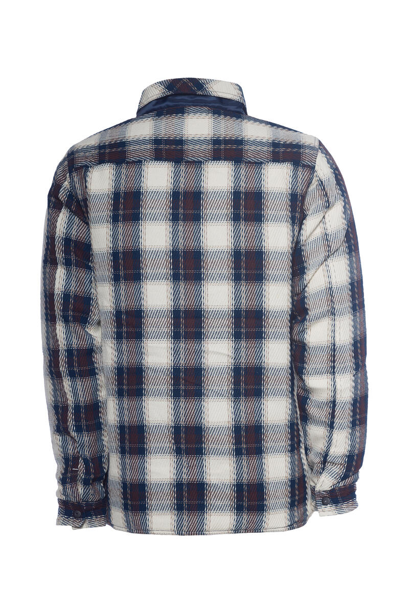 A TIZIANO DASH| YARN DYED WOVEN PLAID JACKET (DK NAVY)