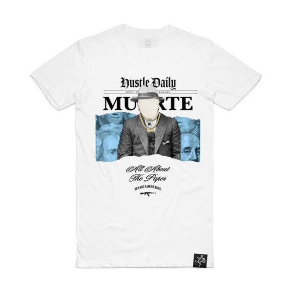 Hustle Daily Paper Faceless Shirt (WHITE)