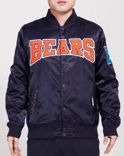 Men's Pro Standard Navy Chicago Bears Crest Emblem Pullover Hoodie