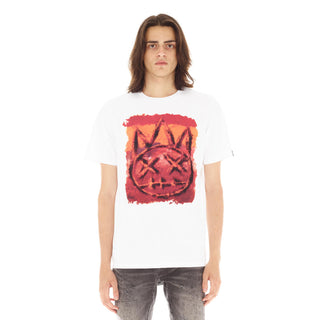 CULT OF INDIVIDUALITY SHORT SLEEVE CREW NECK TEE MOSS (WHITE)
