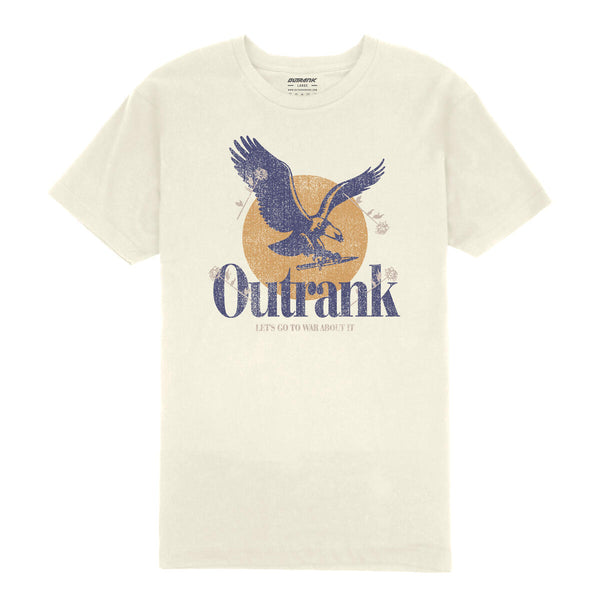 Outrnk Let's Go To Work About It T-Shirt (Vintage White)