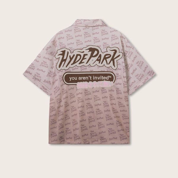 Hyde Park Slap Tape Work Shirt (Brown)