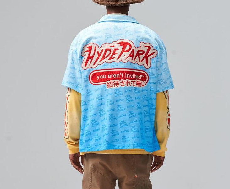 Hyde Park Slap Tape Work Shirt (Blue)