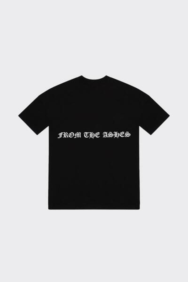 RTA S/S TEE FROM THE ASHES IN BLACK
