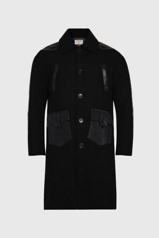 THC Power Wool Coat (Black)