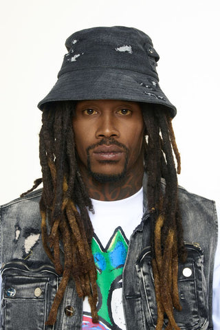 PHEELINGS PROTECT YOUR ENERGY CARGO BUCKET HAT (BLACK)