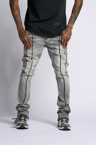 PHEELINGS DALI STACKED DENIM (GREY)