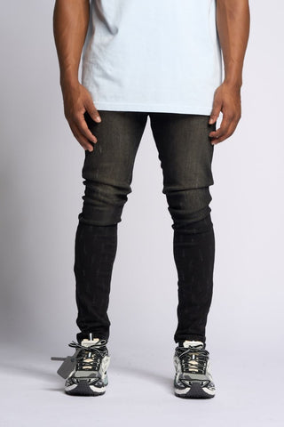 PHEELINGS SURVIVED SKINNY DENIM (Jet Black)