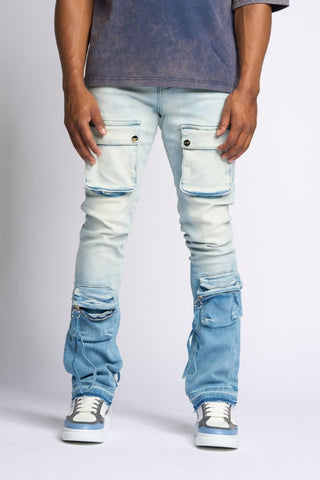 PHEELINGS BETTER DAYS STACKED CARGO (LIGHT BLUE)