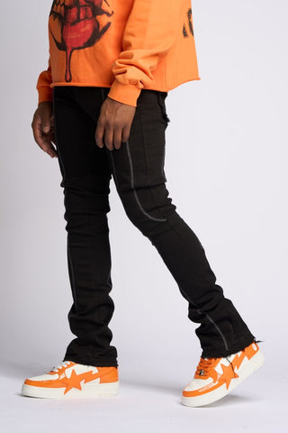 PHEELINGS DALI STACKED DENIM (JET BLACK)