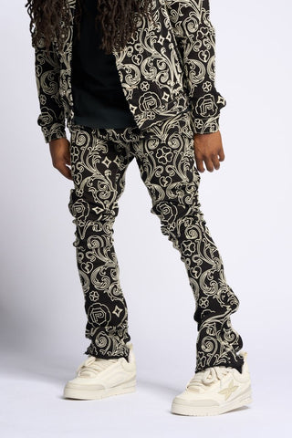 PHEELINGS OPERA STACK DENIM (JET BLACK)