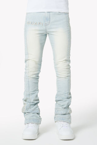 GUAPI Vintage Blue Stripes Denim (Vintage Blue)