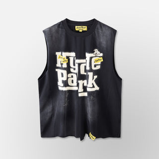 Hyde Park Upcycled Tank Top Hyde Park (Black)