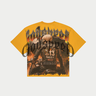 Godspeed Biker Nation (Mustard)