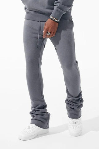 Jordan Craig Uptown Stacked Sweatpants (Charcoal)