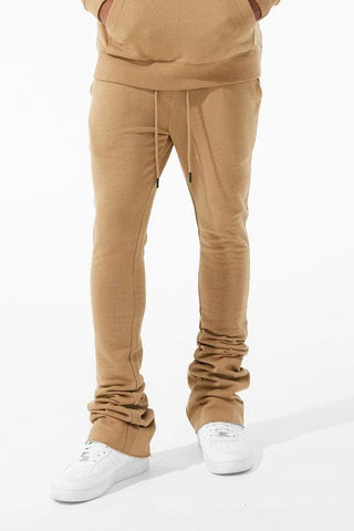 Jordan Craig Uptown Stacked Sweatpants (Mocha)