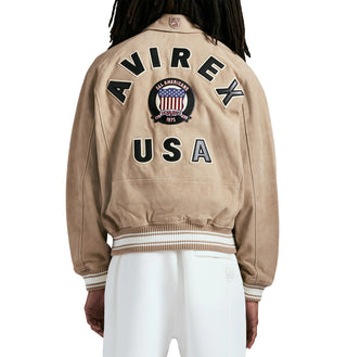 Avirex LIMITED EDITION SUEDE ICON JACKET