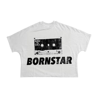 Billionaire Studios BORNSTAR TAPE Tee (White)