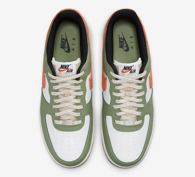 Nike Air Force 1 Low '07 Oil Green Orange