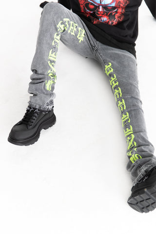 PHEELINGS AGAINST ALL ODDS DENIM (Grey/N. Green)