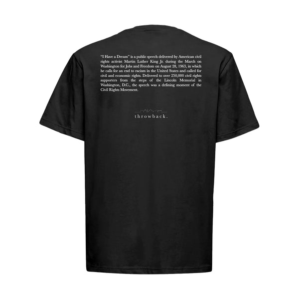 Throwback T-SHIRT LUTHER (BLACK)