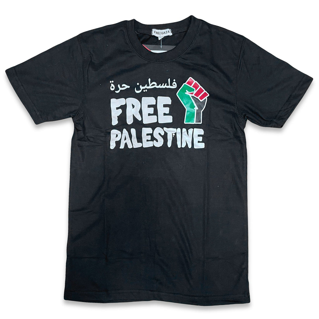 FREE PALESTINE FREE PALESTINE SHIRT (BLACK) – The Shop 147 Online