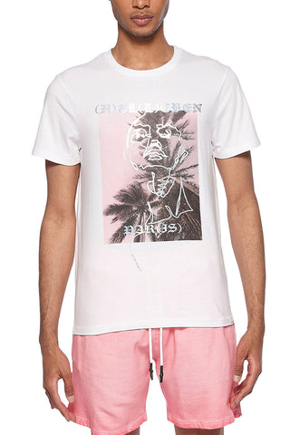 Eleven Paris Knit Short Sleeve Crewneck T-Shirt (WHITE)