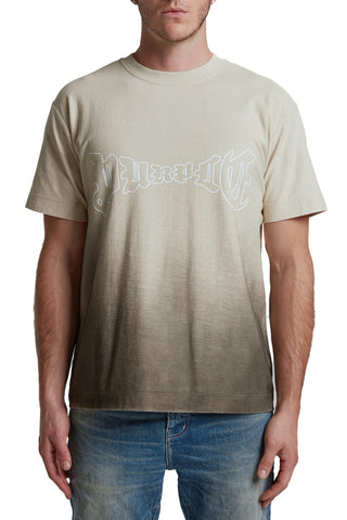 Purple Brand Textured Jersey Ss Tee (KHAKI)
