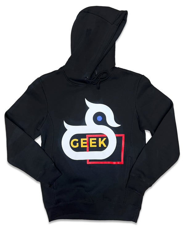 Fashion Geek Logo Hoodie (Black/Multi)