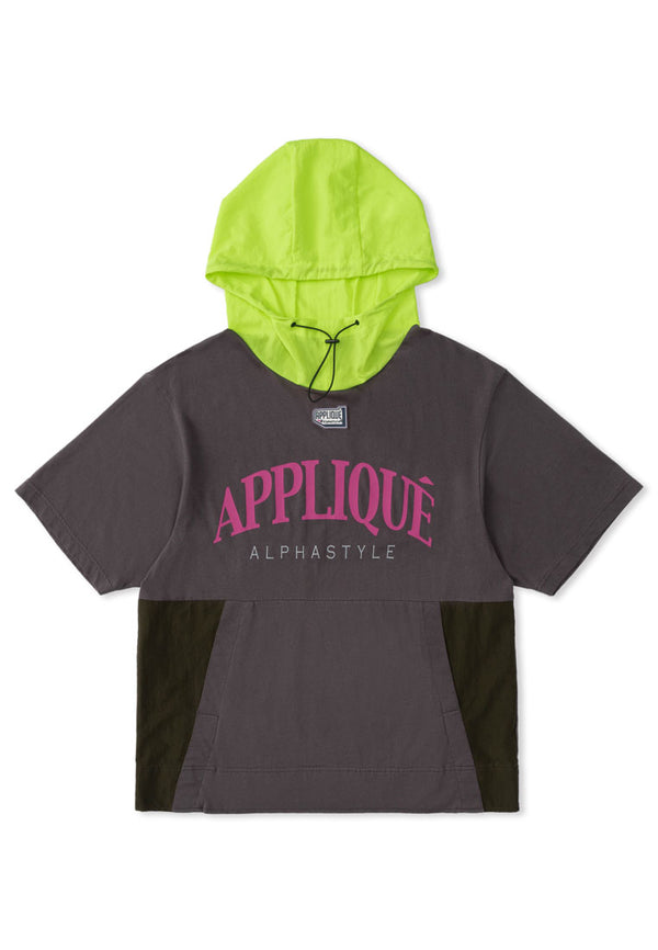 Alpha Style Hooded Nylon Shirts (DGY)