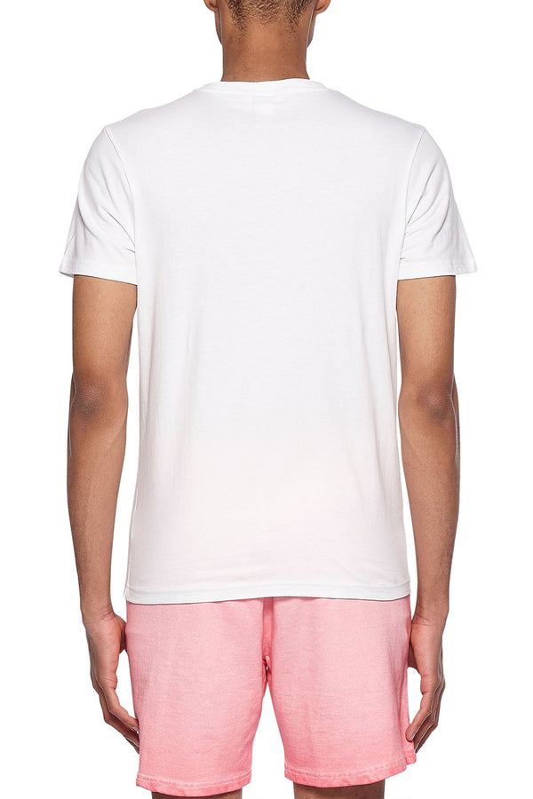 Eleven Paris Knit Short Sleeve Crewneck T-Shirt (WHITE)