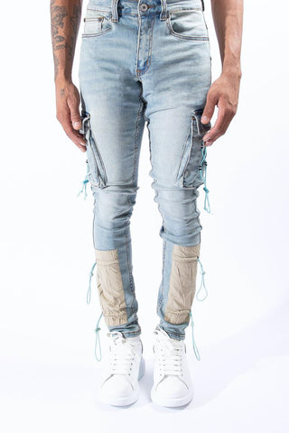 Serenede Cyber Cloud Cargo Jeans