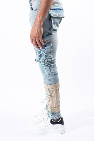 Serenede Cyber Cloud Cargo Jeans