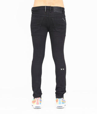 CULT OF INDIVIDUALITY PUNK SUPER SKINNY STRETCH (BLACK)