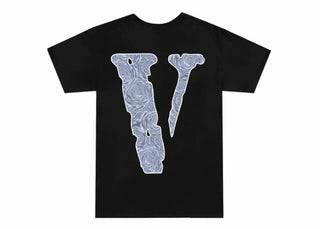 Vlone Double Agent Shirt (Black/B.Blue)