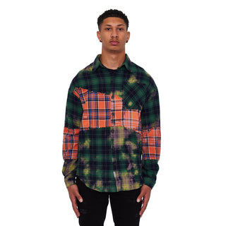 VALABASAS WOVEN RIP & REPAIR (GREEN ORANGE)