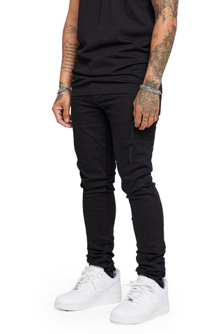 Valabasas "MR.CLEAN 2.0" BLACK SKINNY JEAN (Black)