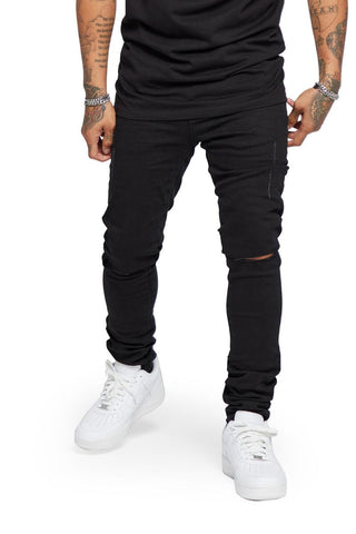 Valabasas "MR.CLEAN 2.0" BLACK SKINNY JEAN (Black)