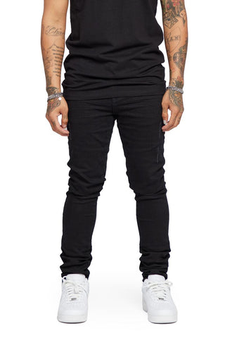 Valabasas "MR.CLEAN 2.0" BLACK SKINNY JEAN (Black)