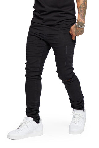 Valabasas "MR.CLEAN 2.0" BLACK SKINNY JEAN (Black)