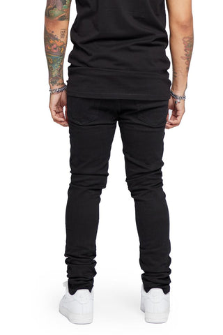 Valabasas "MR.CLEAN 2.0" BLACK SKINNY JEAN (Black)