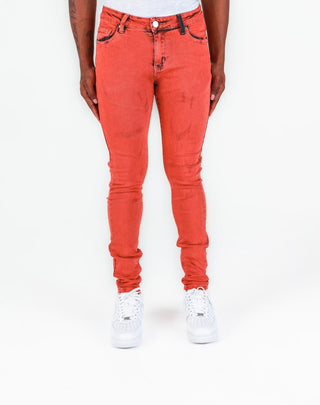 Pheelings TAKE THE CHANCE SKINNY DENIM (CARMINE BLUE SAND WASH)