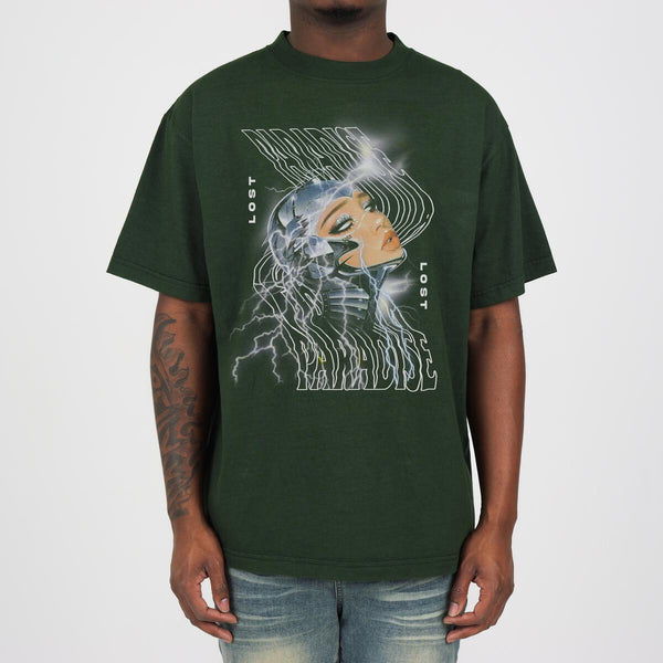 PARADISE LOST ELECTRICAL TEE (MOSS)