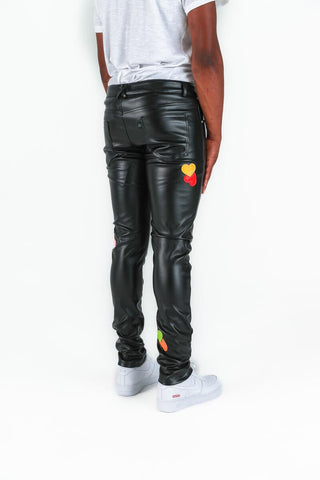 PHEELINGS I MISS YOU SKINNY LEATHER (BLACK)