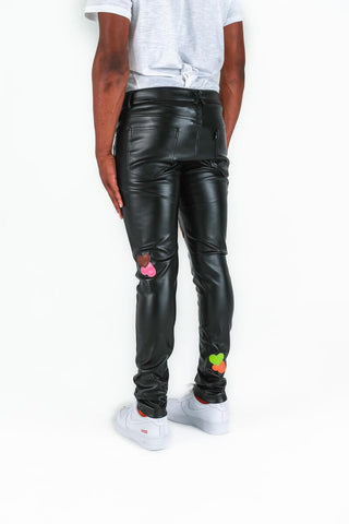 PHEELINGS I MISS YOU SKINNY LEATHER (BLACK)